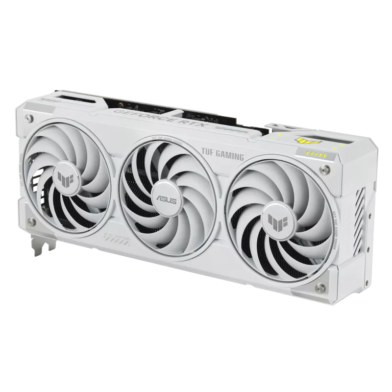 ASUS SCHEDA VIDEO TUF Gaming GeForce RTX 5070 Ti TUF-RTX5070TI-O16G-BTF-WHITE 16GB GDDR7 PCIe 5.0 HDMI 2.1 DisplayPort 2.1 OC White (TUF-RTX5070TI-O16G-BTF-WHITE)