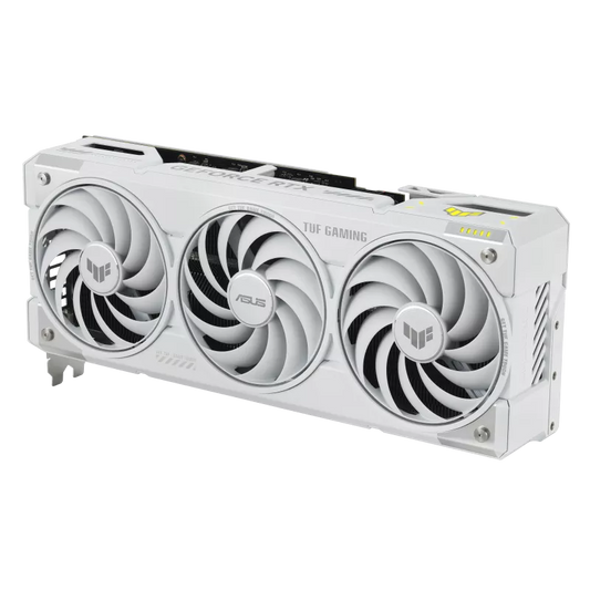 ASUS SCHEDA VIDEO TUF Gaming GeForce RTX 5070 Ti TUF-RTX5070TI-O16G-BTF-WHITE 16GB GDDR7 PCIe 5.0 HDMI 2.1 DisplayPort 2.1 OC White (TUF-RTX5070TI-O16G-BTF-WHITE)