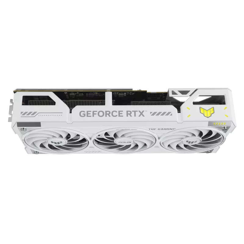 ASUS SCHEDA VIDEO TUF Gaming GeForce RTX 5070 Ti TUF-RTX5070TI-O16G-BTF-WHITE 16GB GDDR7 PCIe 5.0 HDMI 2.1 DisplayPort 2.1 OC White (TUF-RTX5070TI-O16G-BTF-WHITE)